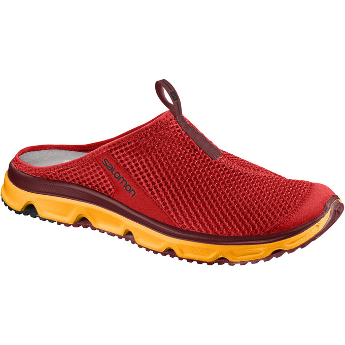 Salomon Singapore Mens Sandals - RX SLIDE 3.0 Red/Orange | 18095-DAMZ